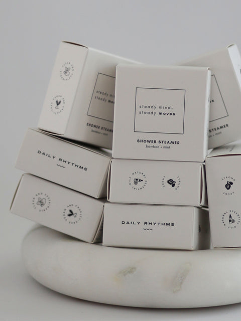 Shower Steamer | Bamboo + Mint | 1 Tablet