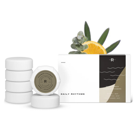 Shower Steamers | Variety Pack  | 6 Tablets | Gift Set