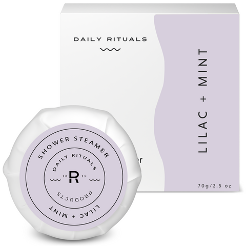 Shower Steamer | Lilac + Mint | 1 Tablet